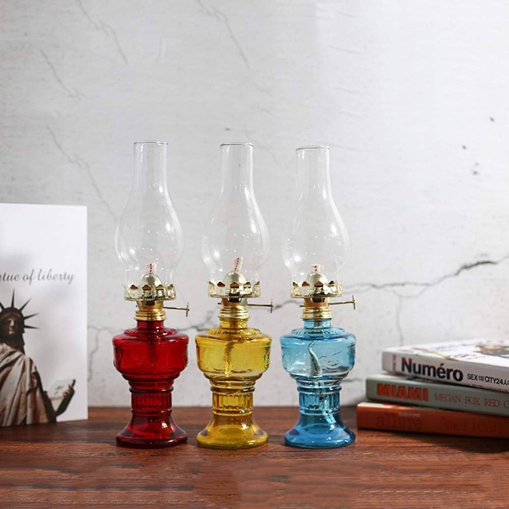 Amazon.co.jp: 80年代のレトロな装飾品ヴィンテージオイル灯油ランプ